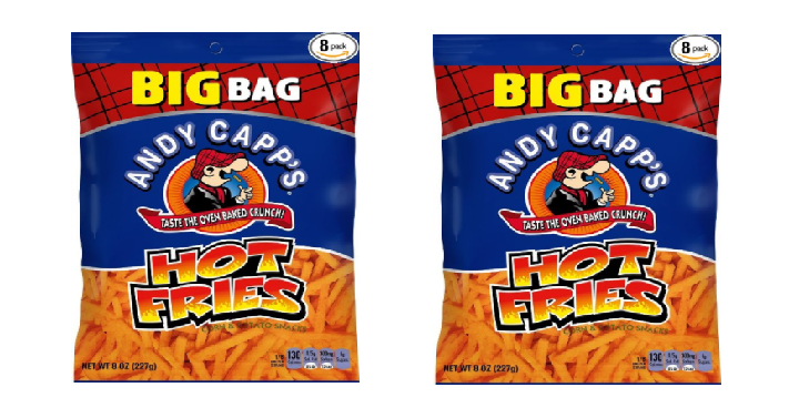 Andy Capp’s Big Bag Fries, Hot, 8-Ounce (Pack of 8) Only $15.05 Shipped!