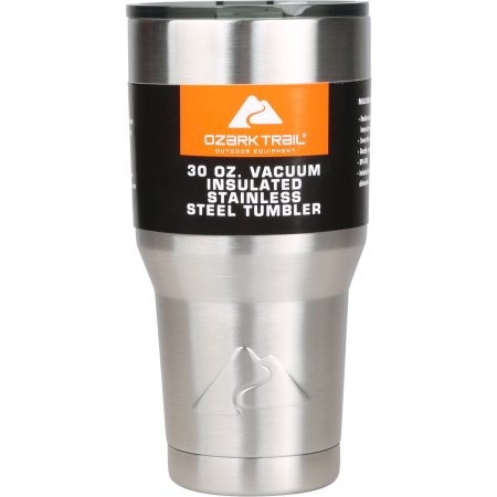 Ozark Trail 30-Ounce Double-Wall, Vacuum-Sealed Tumbler – 2 Pack Bundle – Just $13.46!