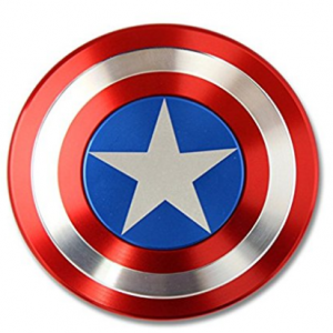 Captain America Style Fidget Spinner Toy $3