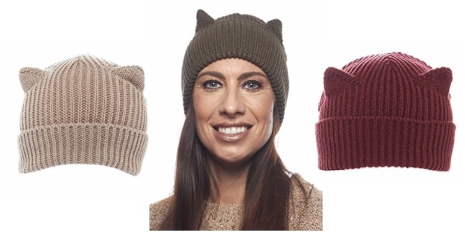 Cool Kat Beanie Hat With Cat Ears Only $9.99 + Free Shipping!