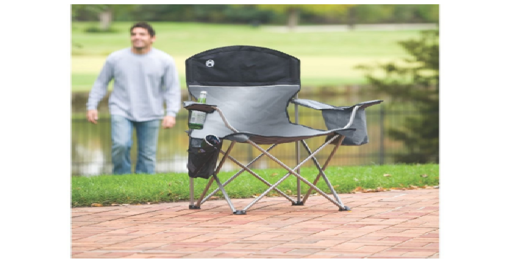 Coleman Oversized Quad Chair with Cooler Only $16.19! (Reg. $30.99) Great Reviews!