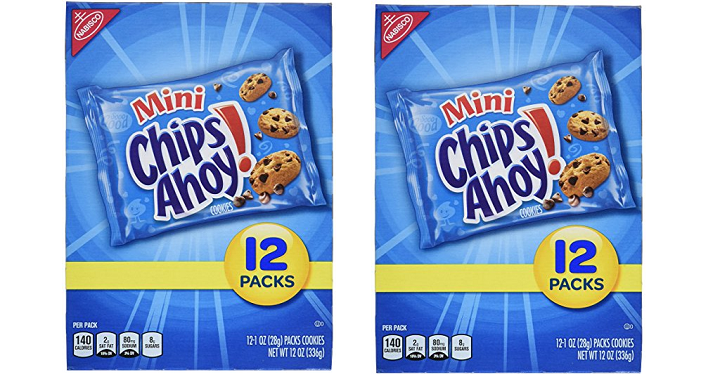 Chips Ahoy Mini Cookie Single Serve Packs 24 Count Only $7.61 Shipped!