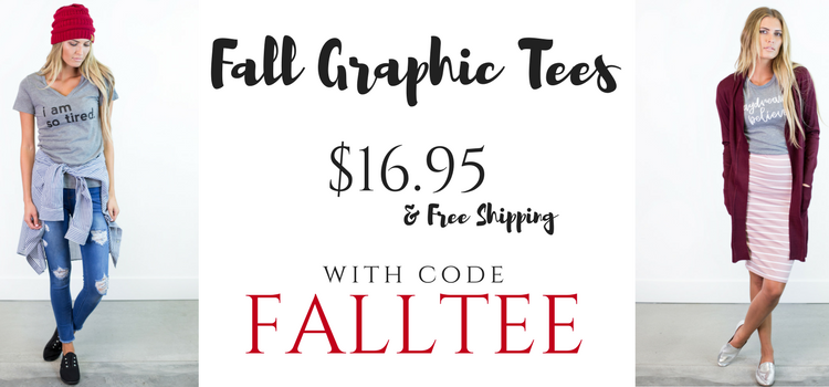 Style Steals at Cents of Style – Graphic Tees for $16.95! FREE SHIPPING!