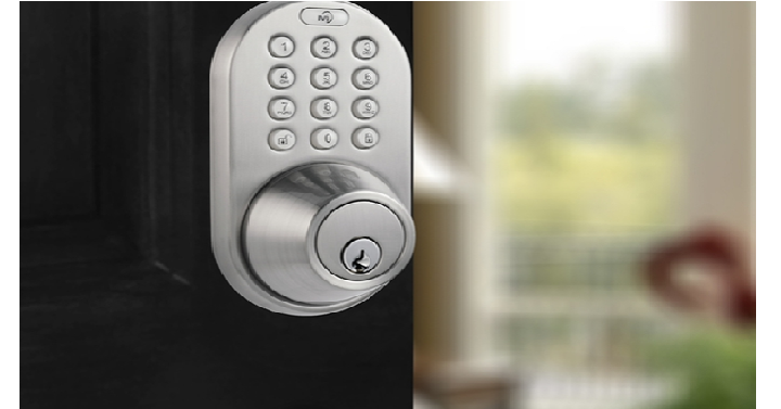 MiLocks Keyless Entry Deadbolt Door Lock Only $53.99 Shipped! (Reg. $117.99)