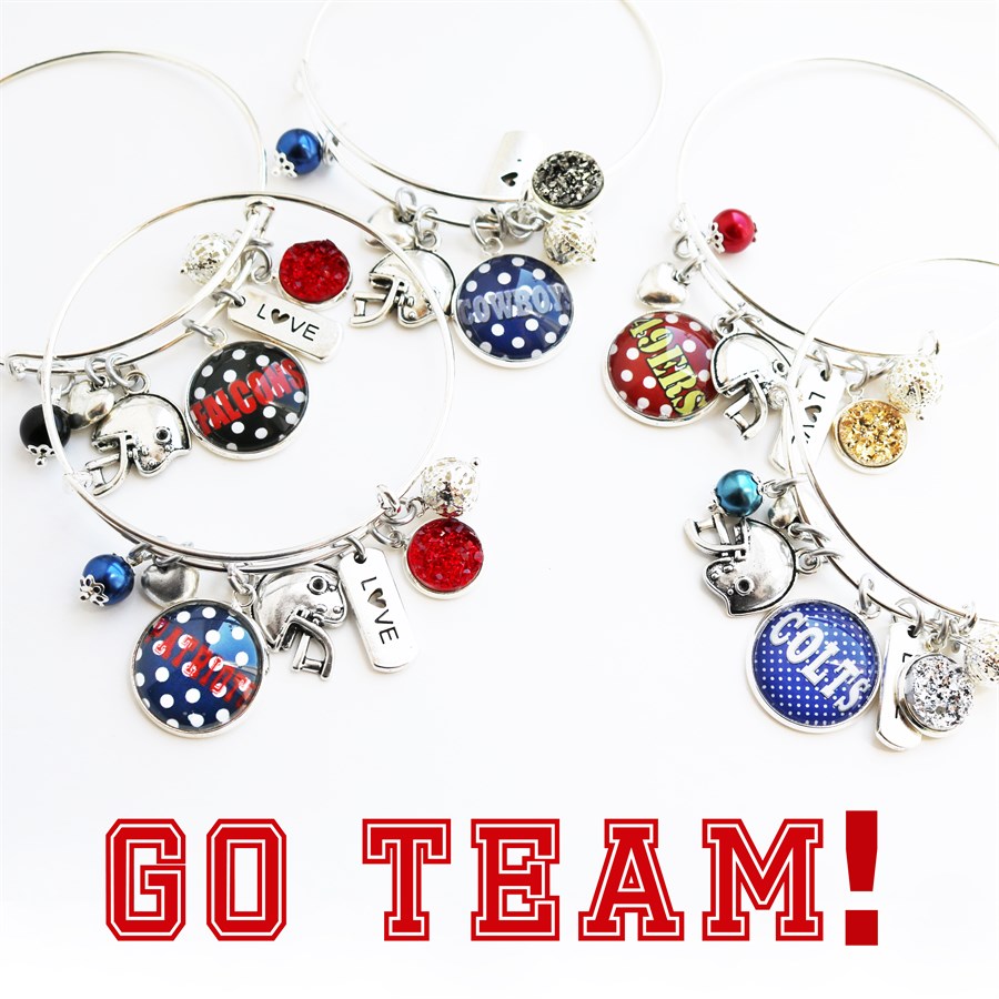 NEW Football Bangles from Jane – All 32 Teams – Just $6.99!