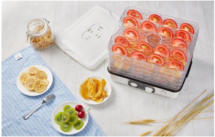 Aicok Food Dehydrator Machine with 5 Stackable Trays – Only $55.99 Shipped!