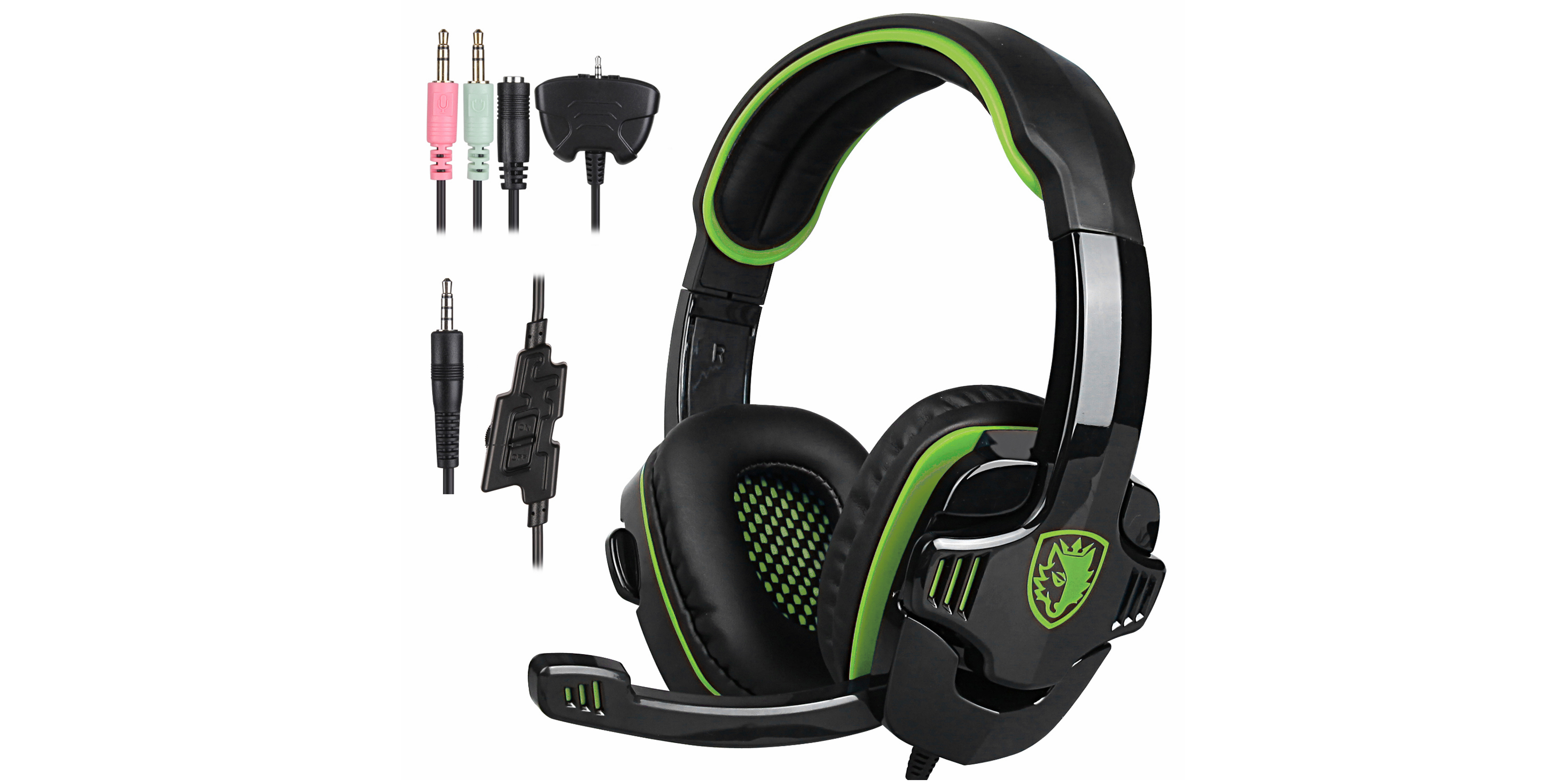 Sades HiFi Stereo Bass Headset for Gaming Only $12.99! (Green)