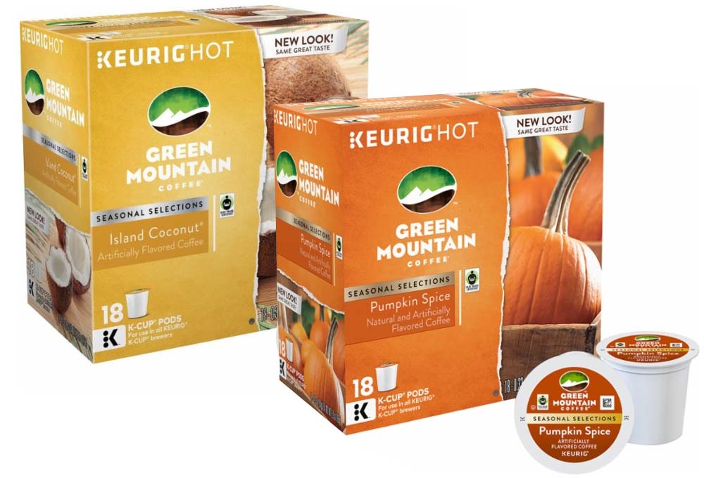 Just 34¢ Per Cup for Select Seasonal K-Cup Pods!