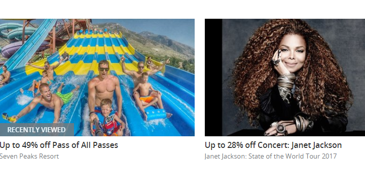 Groupon: Take an Extra 20% off Local Deals! Utah Readers: Save on Pass of all Pass, Janet Jackson Concert or Pink Floyd Tribute!