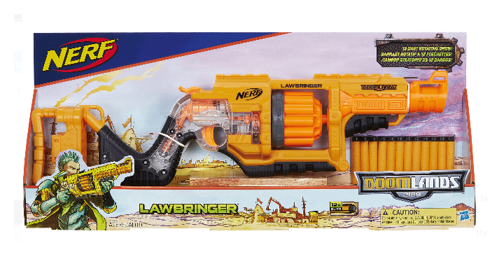 Nerf Doomlands Lawbringer Blaster Only $16.99! (Reg. $32.99)