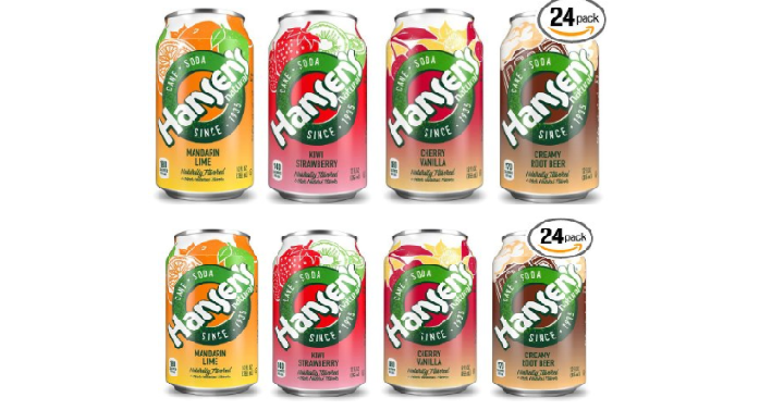 Hansen’s Cane Soda Variety Pack, 12 Ounce (Pack of 24) Only $6.05 Shipped! That’s Only $0.25 Each!