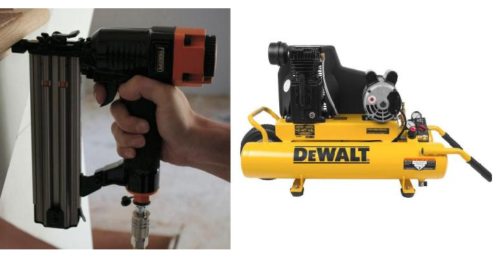 Home Depot: Take Up to 35% off Select Nailer Kits and Compressors! (Today, August 25th Only)