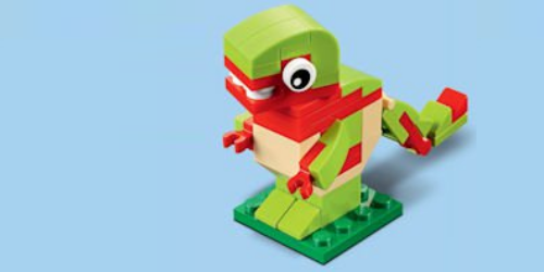 Free LEGO Dinosaur With LEGO Mini Model Build Event!
