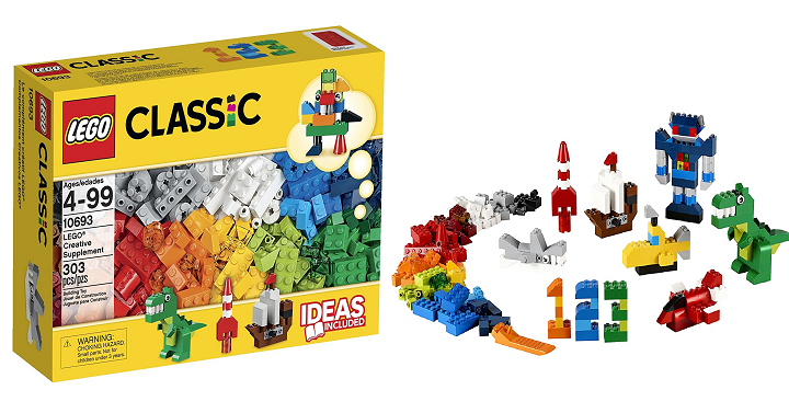 Amazon: LEGO Classic Creative Supplement 303 Piece Set Only $15.99!