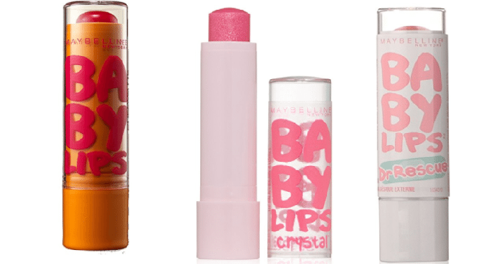 Maybelline Baby Lips Moisturizing Lip Balm Only $1.39 Shipped!