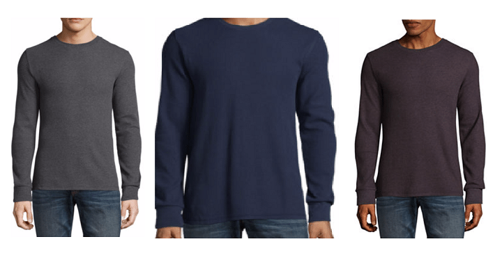 Men’s Arizona Long Sleeved Thermal Tops Only $3.50 Shipped!
