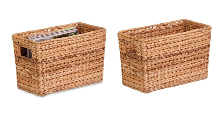 Natural Magazine Basket Only $11.99 Shipped!
