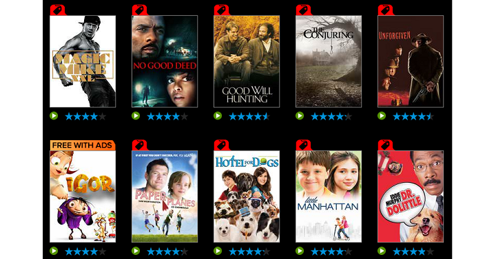 10¢ Movie Rentals From VUDU Today ONLY! (August 9th) Includes Good Will Hunting, Igor, Hotel for Dogs, Dr Dolittle & More!