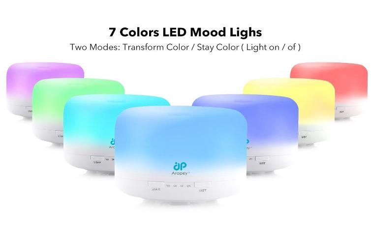 Aropey Essential Oil Diffuser – Only $9.79!