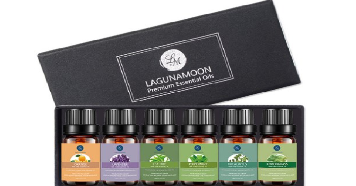 Premium Therapeutic Natural Essential Oil Kit (6 Piece Set) Only $9.80 Shipped! (Reg. $20.73)
