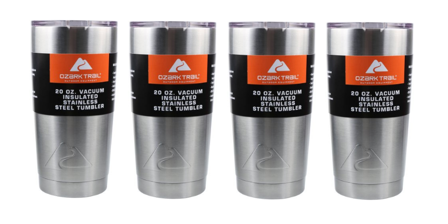 Ozark Trail 20 oz Double Wall Insulated Tumbler Only $6.00!