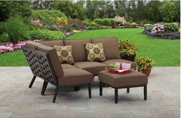 Better Homes and Gardens Hampton Road 5-Piece Cushion Sectional Set – Only $315.99 Shipped!