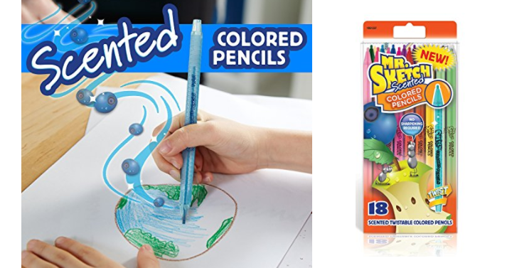 Mr. Sketch Scented Twistable Colored Pencils (18 Count) Only $8.39! (Reg. $10.49)
