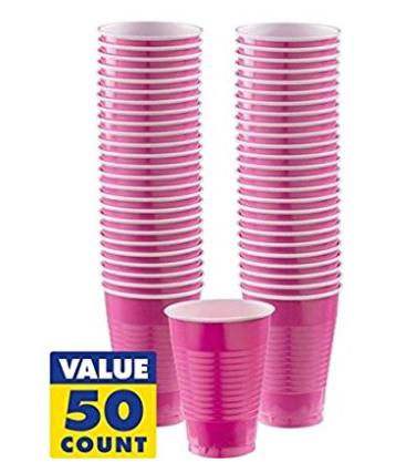 Amscan Big Party Pack 50 Count Plastic Cups, 16-Ounce – Only $3.57! *Add-On Items*