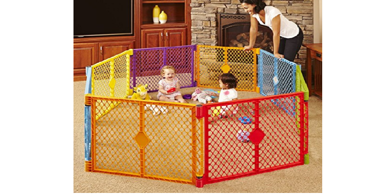 North States Colorplay 8 Panel Playard Only $80.49 Shipped!