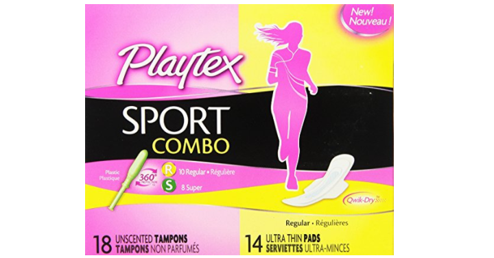 Playtex Sport Combo Pack (32 Count) Only $3.78 Shipped!