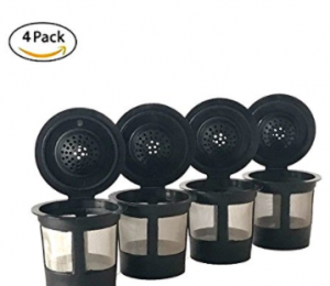4 Pack Reusable Filter for Keurig Machines for $5.59!