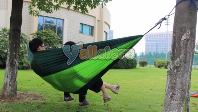 Portable Parachute Hammock for Two Only $12.99!