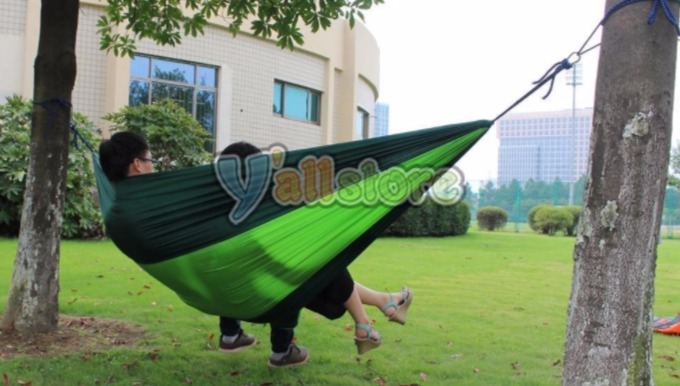 Portable Parachute Hammock for Two Only $12.99!