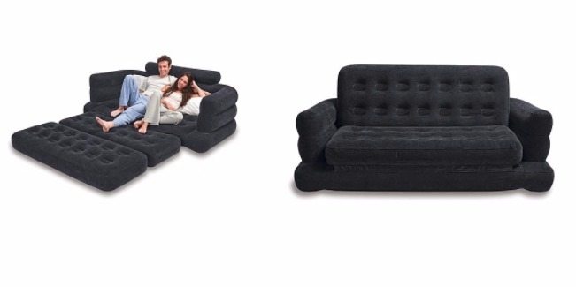 Intex Inflatable Pull Out Sofa Just $46.26! PERFECT for Dorms!