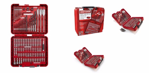 Craftsman 100 pc. Drill Bit Accessory Kit Only $12.99!