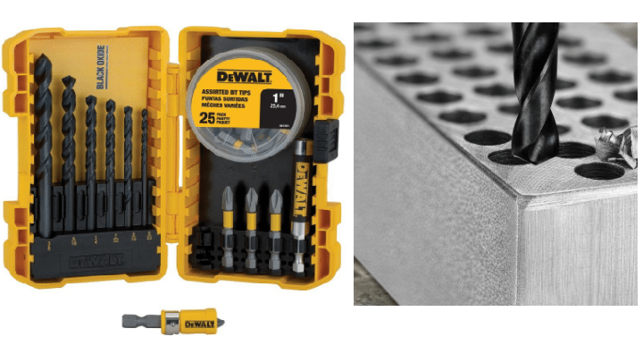 DEWALT Black Oxide Screwdriving Drilling Set (40-Piece) Only $7.99! (Reg. $15.97)
