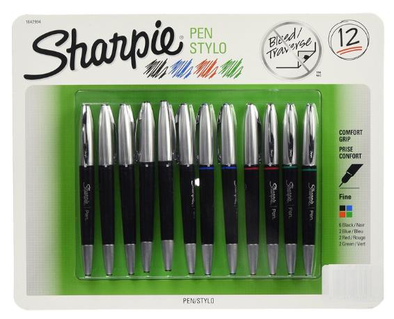 Sharpie Grip Porous Point Stick Pen (Pack of 12) – Only $9.99!