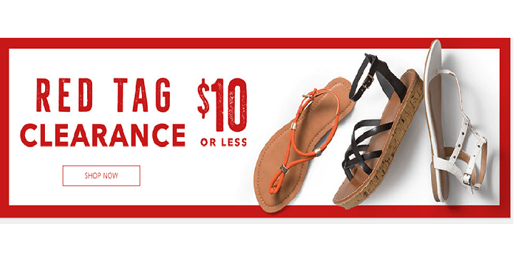 HOT! Payless Shoes: $10 or Less Shoe Clearance! Shop from Hundreds of Styles!
