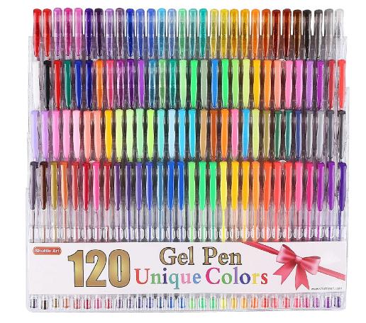 Shuttle Art Gel Pens (Pack of 120) – Only $15.97!
