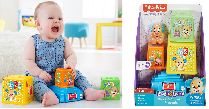 Fisher-Price Laugh & Learn Stack & Surprise Presents Only $5.81!