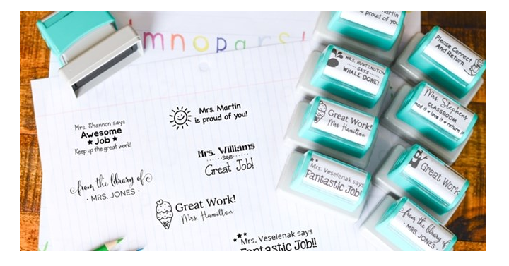 Self Inking Teacher Stamps Only $9.99!