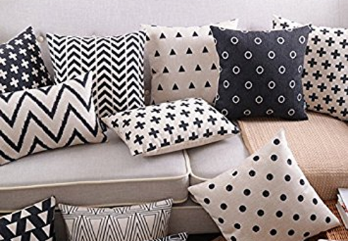 Retro Triangle Throw Pillow Cover Only $1.79 SHIPPED!