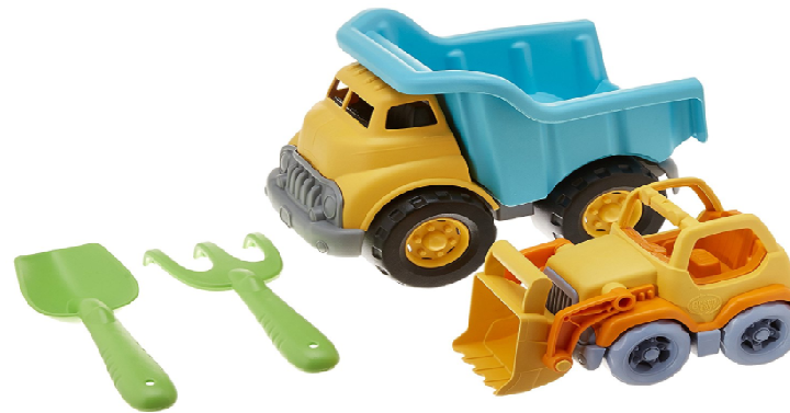 Green Toys Dump Truck with Scooper & Rake/Shovel Only $12.59! (Reg. $39.99)