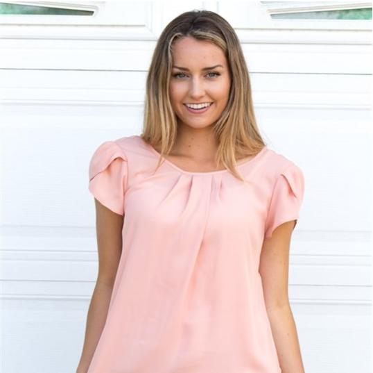 Tulip Sleeve Blouse – Only $12.99!