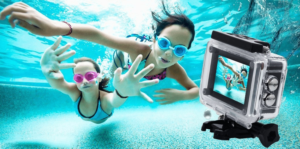 Kshioe 4K WiFi Waterproof Sports Action Camera Just $38.99!