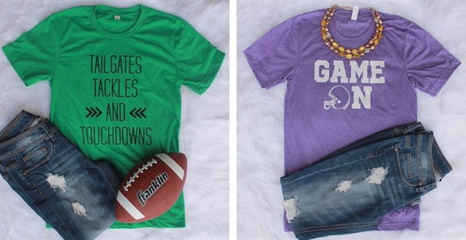 Football Tees from Jane – Just $13.99!