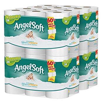 Amazon: Angel Soft 2 Ply Toilet Paper Only $.22 Per Regular Roll!