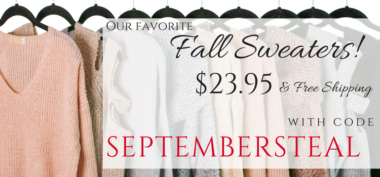 Style Steals at Cents of Style – Sweaters for $23.95! FREE SHIPPING!