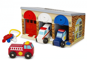 PRICE DROP!! Melissa & Doug Lock and Roll Rescue Garage Just $9.00!