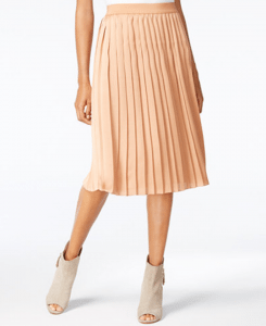 Beautiful Pleated Midi Skirt Just $20.99! (Reg. $69.50)